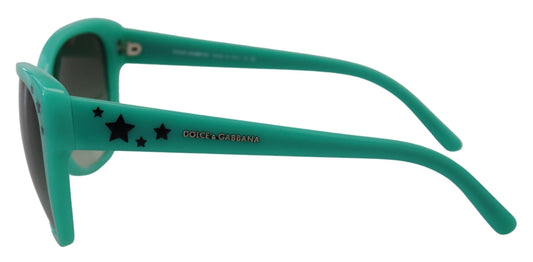 Green Stars Acetate Square Shades DG4124 Sunglasses