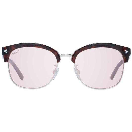 Brown Metal & Plastic Sunglasses