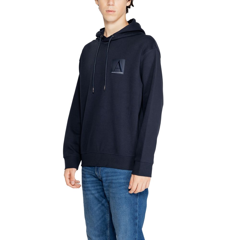 Blue Cotton Hoodie
