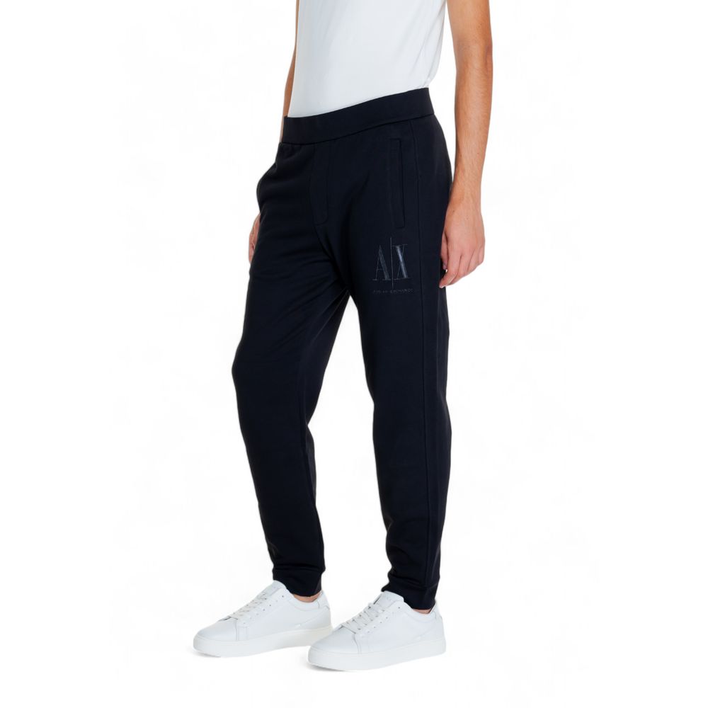 Black Cotton Joggers (Workout Pants)