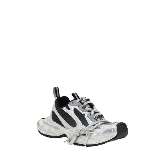 Multicolor Fabric Chunky Sneakers