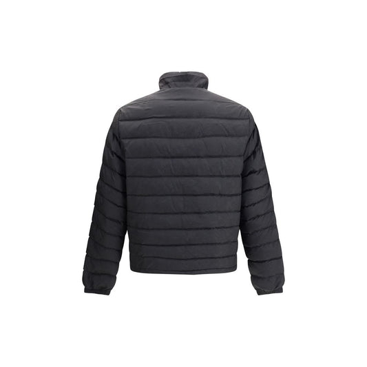 Black Polyester Shell Jacket