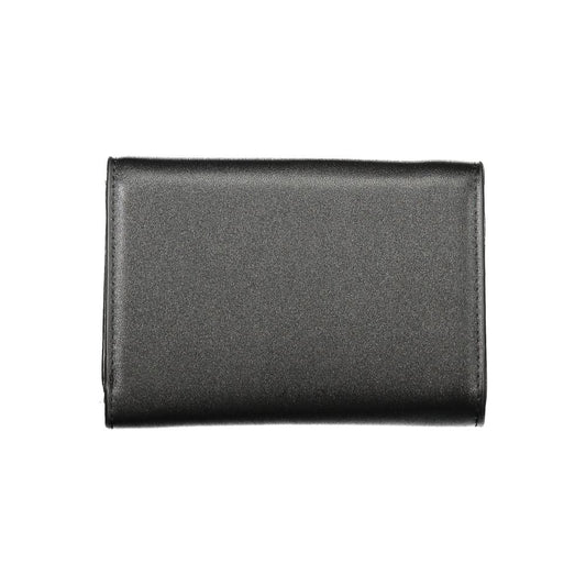 Black Polyethylene Women Wallet