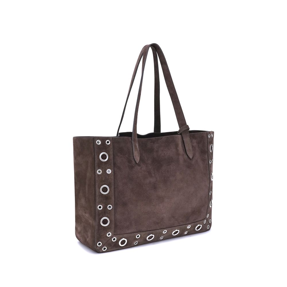 Brown Calf Leather Bos Taurus Shoulder Bag