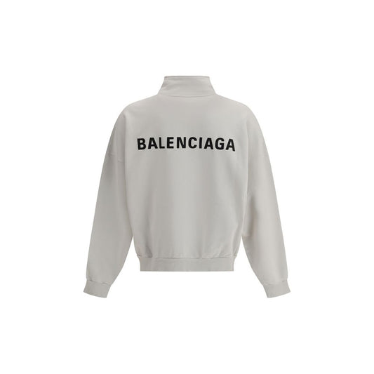 White Cotton Sweatshirt