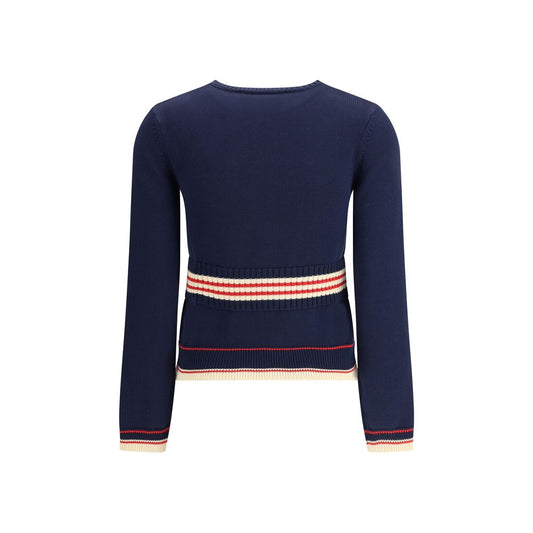 Blue Cotton Sweatshirt