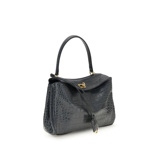 Black Calf Leather Bos Taurus Shoulder Bag