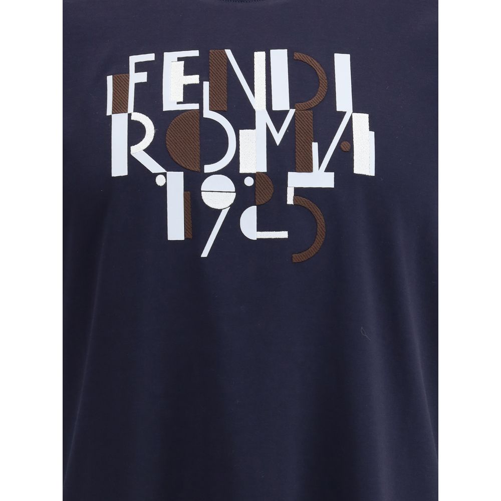 Blue Cotton T-Shirt