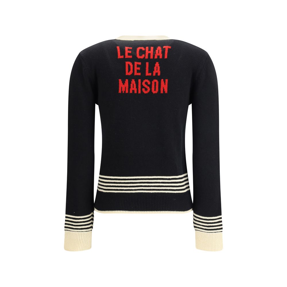 Multicolor Fleece Wool Sweatshirt
