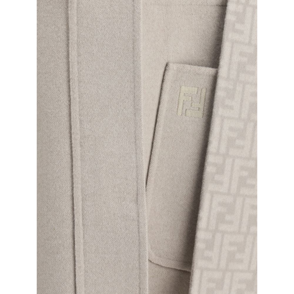 Cream Wool Coat