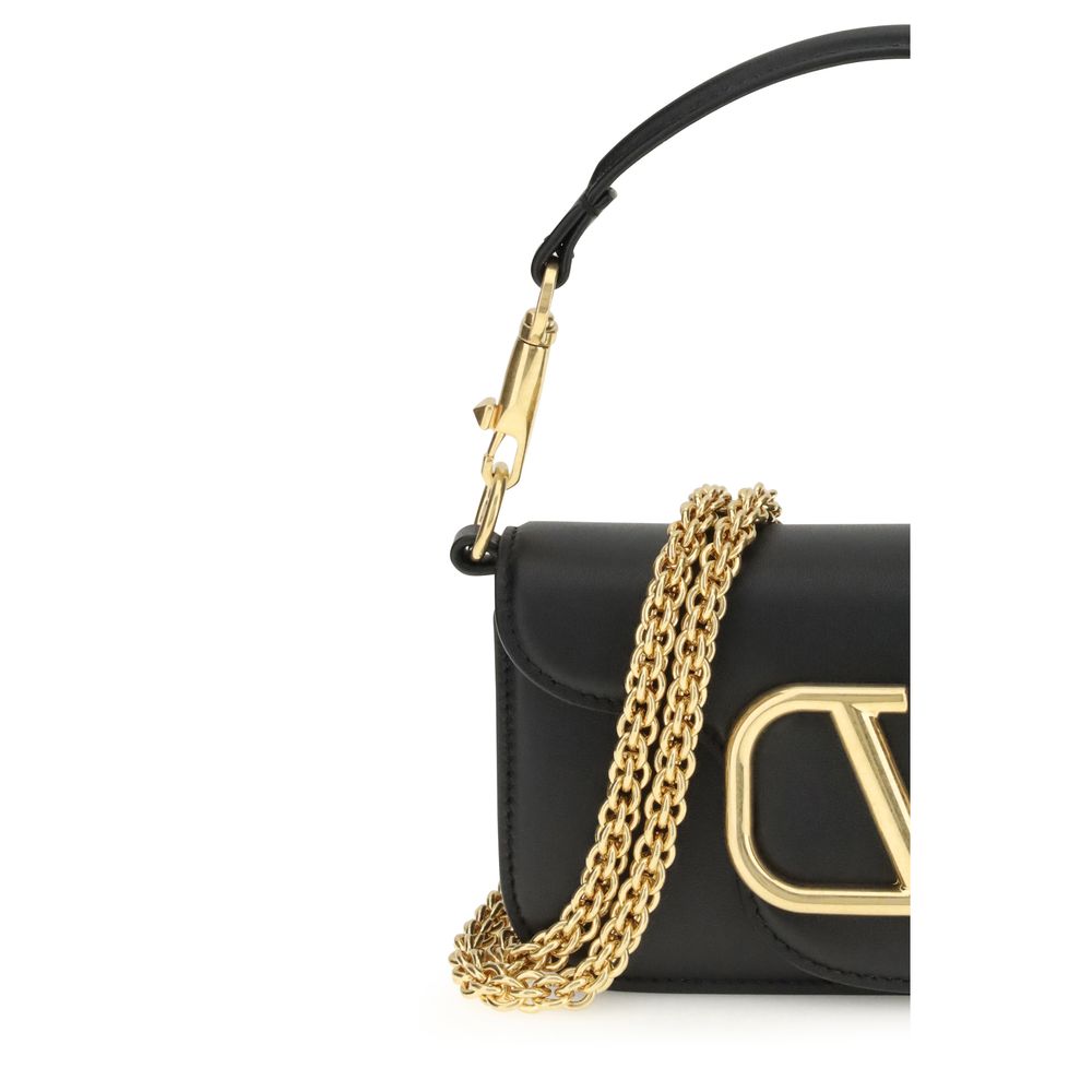 Black Calf Leather Bos Taurus Shoulder Bag