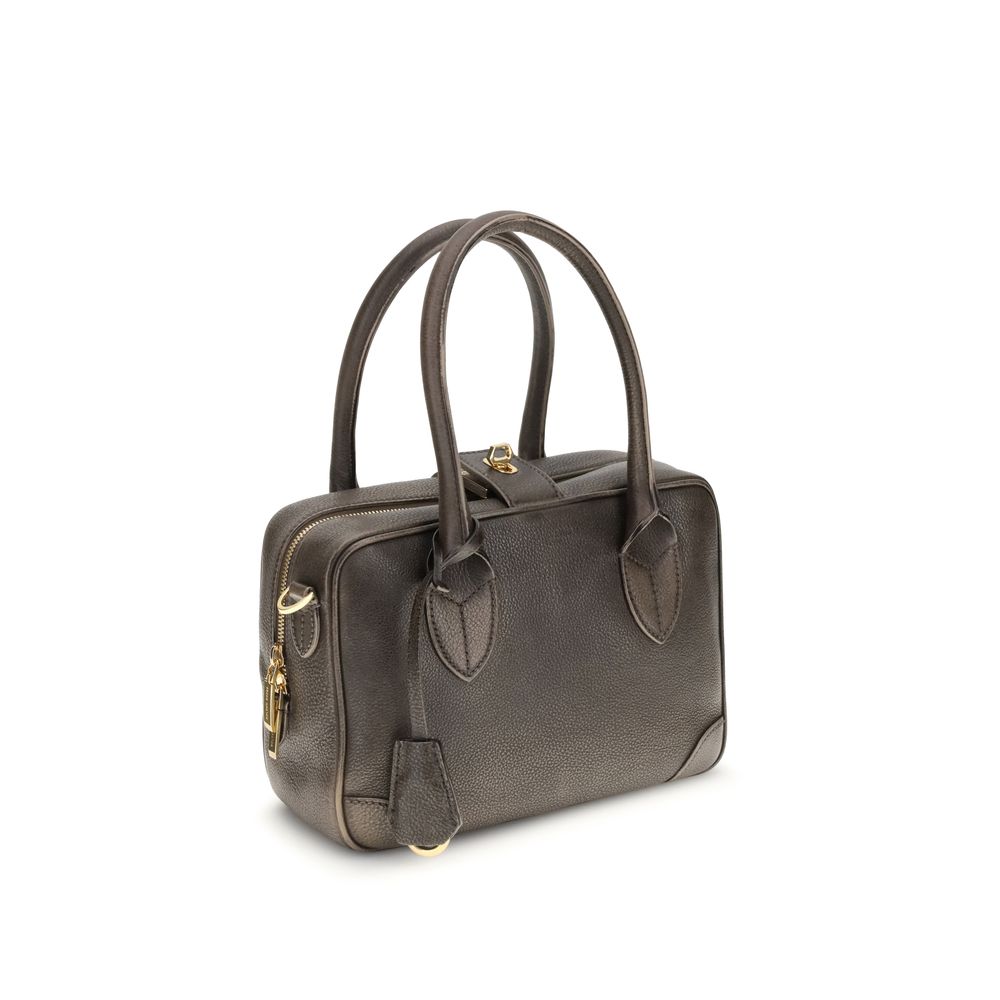 Brown Leather Shoulder Bag