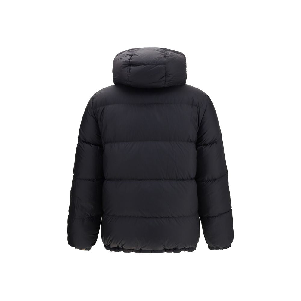 Black Polyester Coat