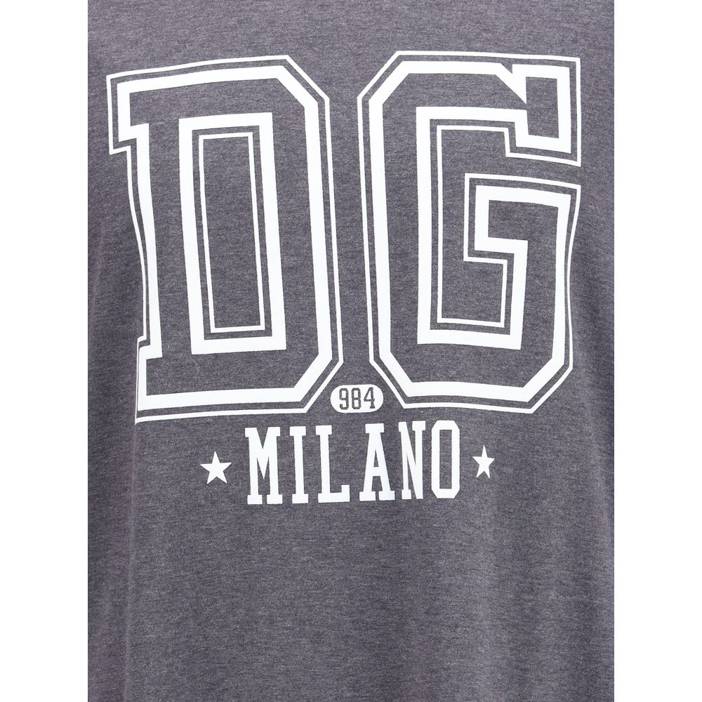 Gray Cotton T-Shirt