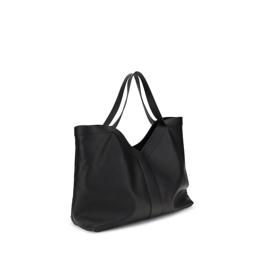 Black Calf Leather Bos Taurus Shoulder Bag