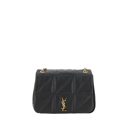 Black Calf Leather Bos Taurus Shoulder Bag