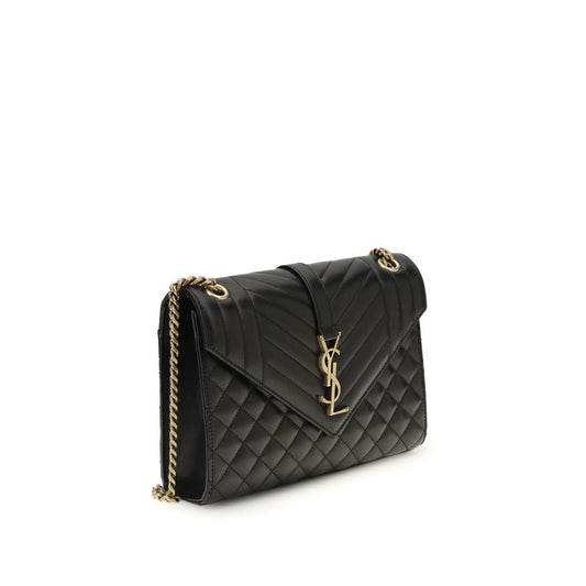 Black Calf Leather Bos Taurus Shoulder Bag