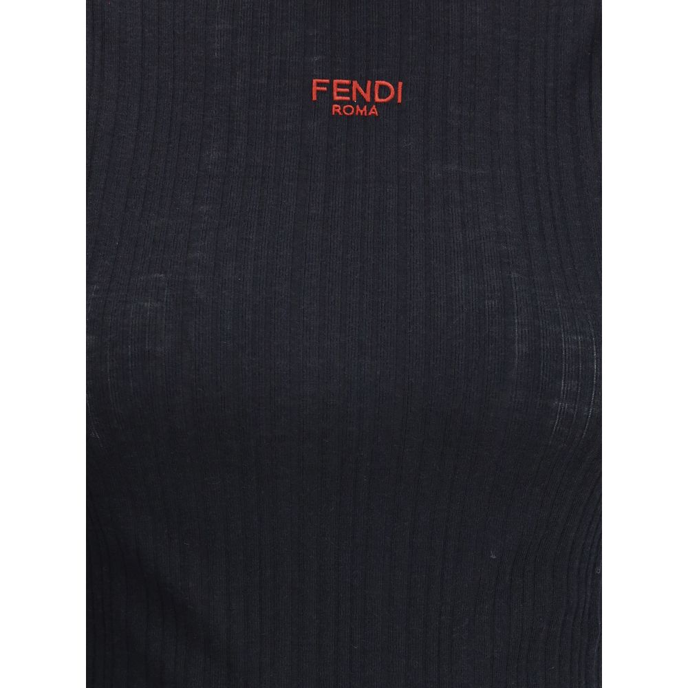 Black Wool Top