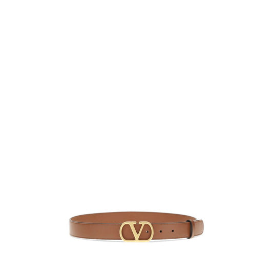 Beige Calf Leather Bos Taurus Regular Belt
