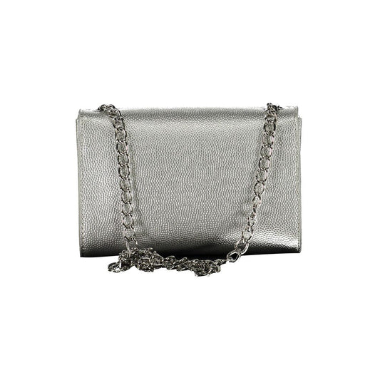 Gray Polyethylene Handbag