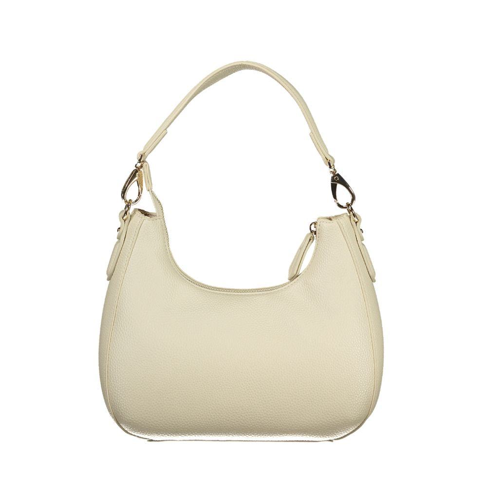 Beige Polyethylene Handbag