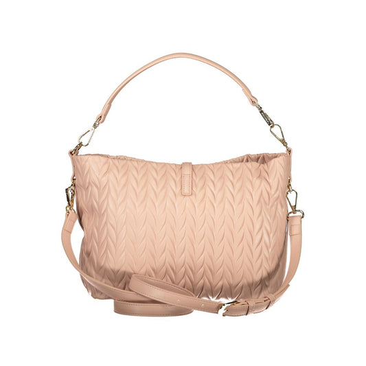 Pink Polyethylene Handbag