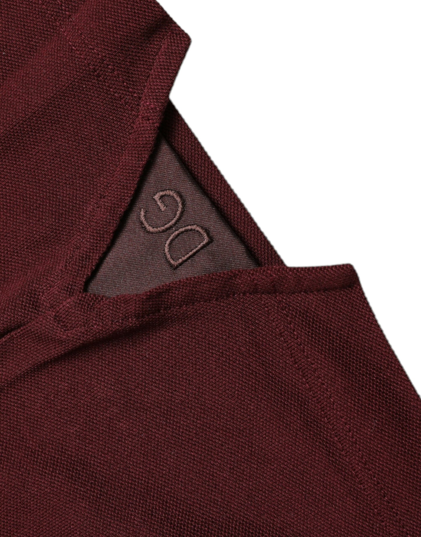 Maroon Collared Short Sleeves Polo T-shirt
