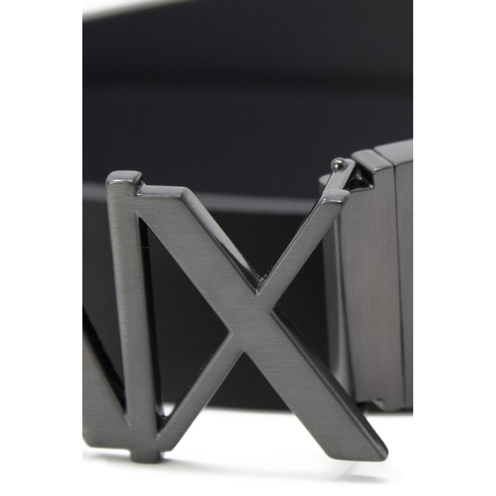 Black Leather Regular Belt