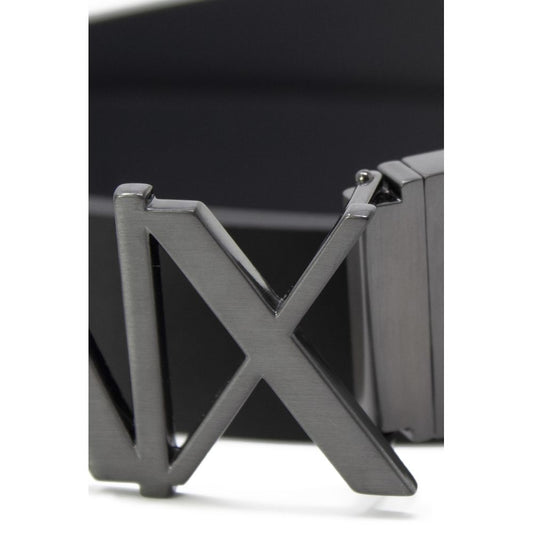 Black Leather Regular Belt