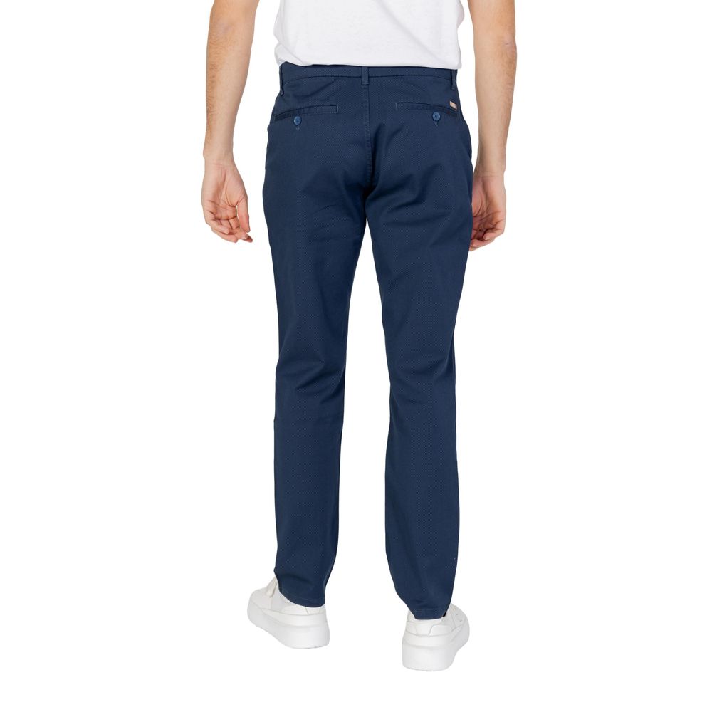 Blue Cotton Pant