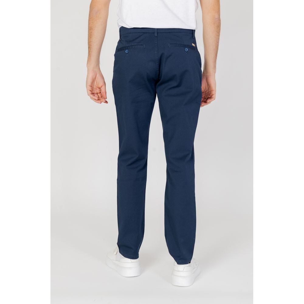 Blue Cotton Pant