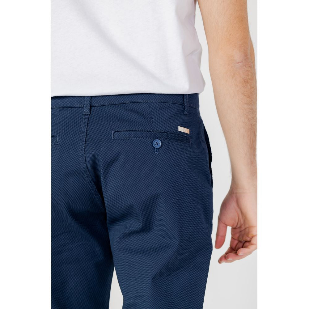 Blue Cotton Pant