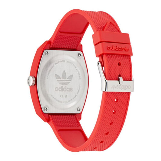 Red Synthetic Sport Watch