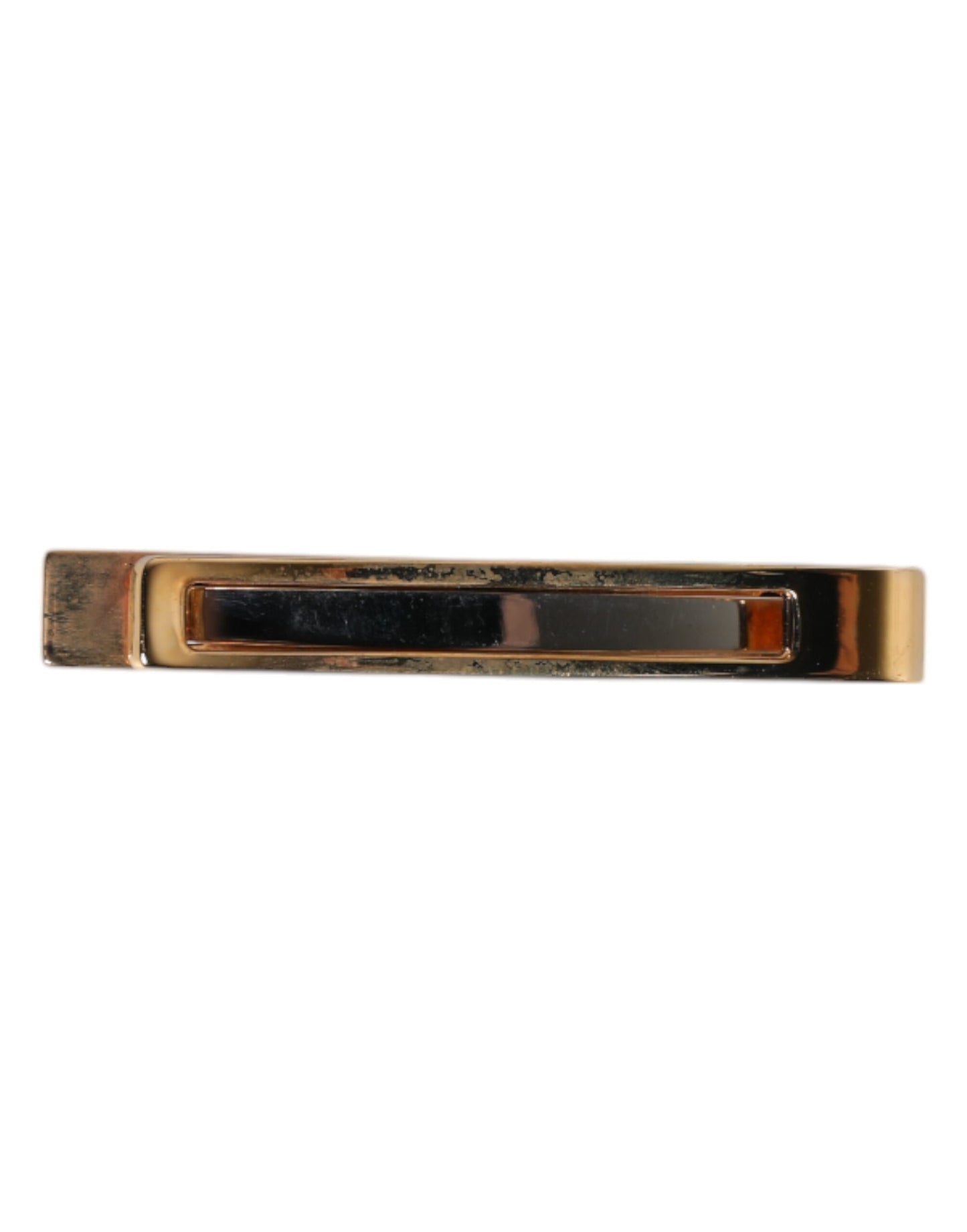 Multicolor Gold Tone Brass Tie Clip Bar