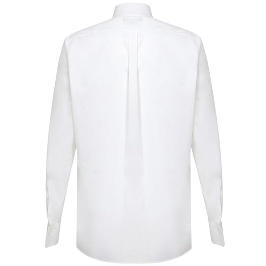 White Cotton Dress Shirt