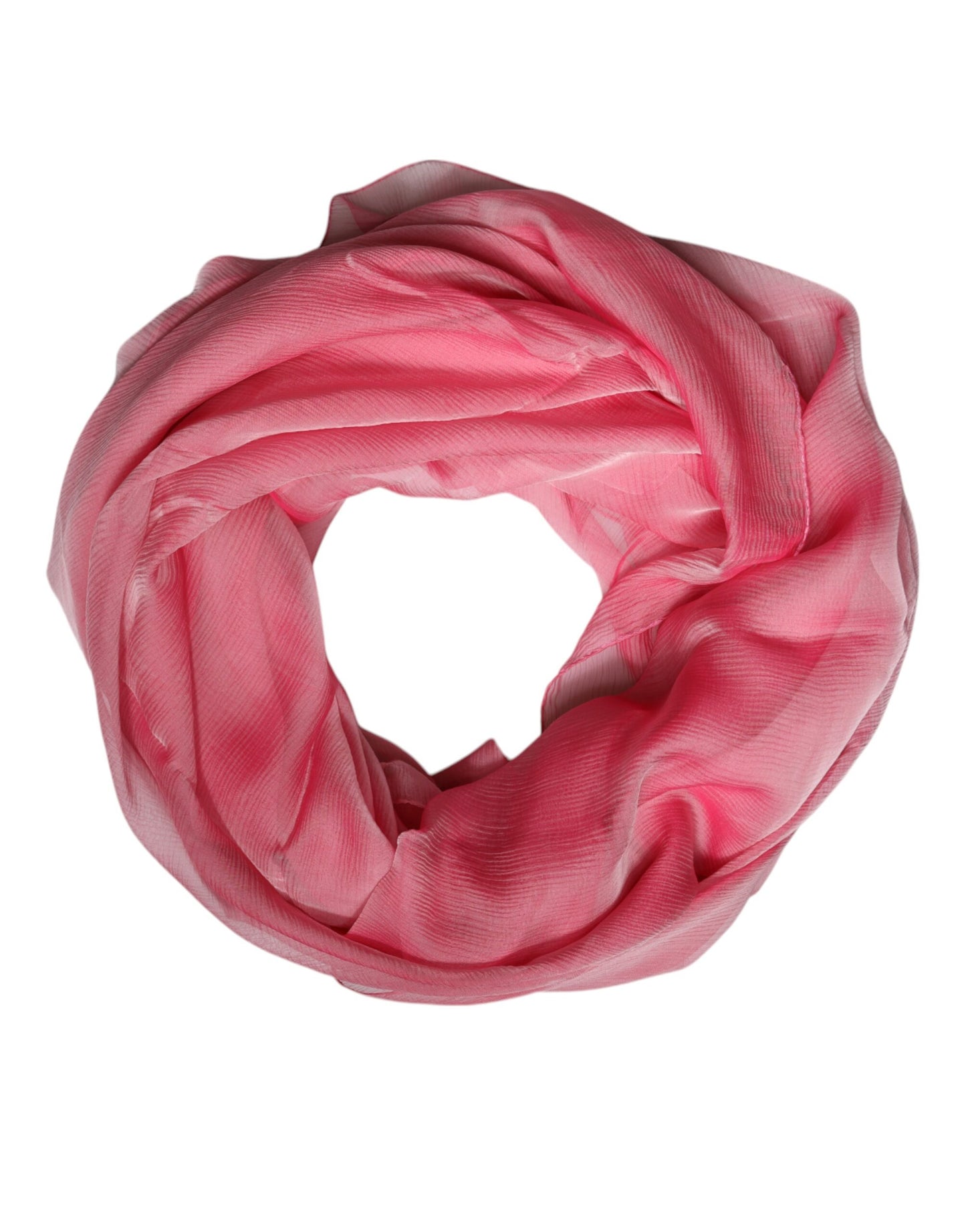 Pink Silk Rectangle Women Wrap Shawl Scarf