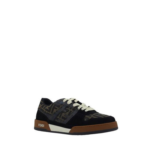 Multicolor Calf Leather Bos Taurus Low Top Sneakers