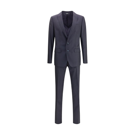 Virgin wool-silk blend Suit