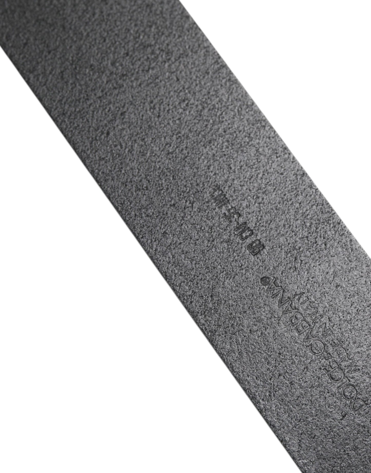 Black Leather Classic Metal Buckle Belt