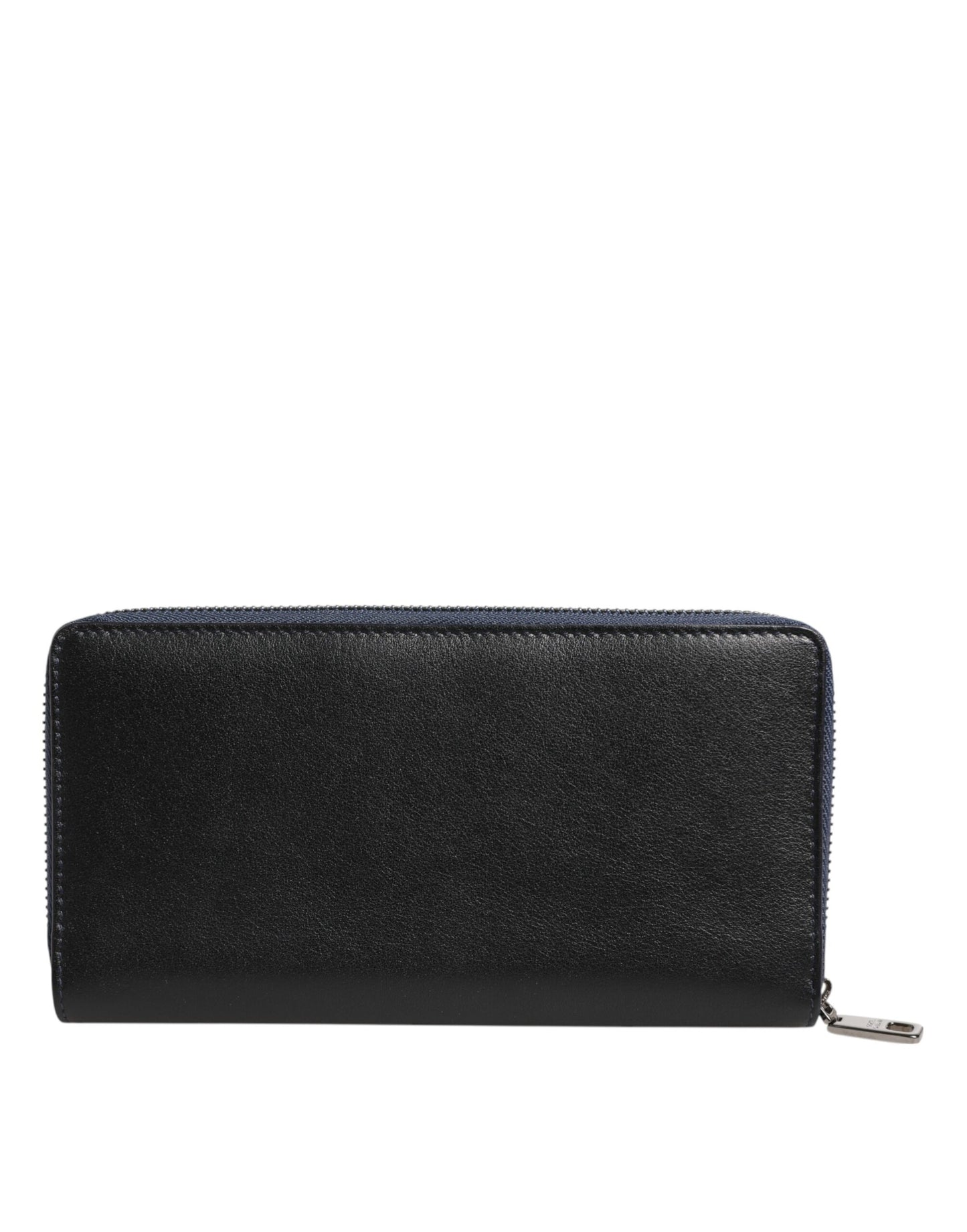 Black Blue Exotic Leather Men Continental Clutch Wallet