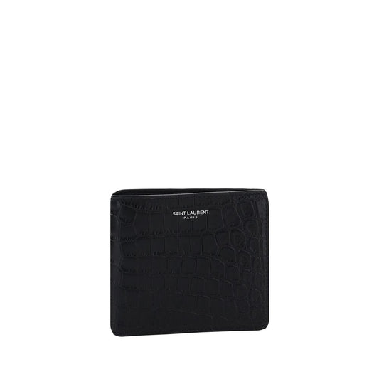 Black Calf Leather Bos Taurus Wallet
