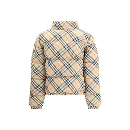 Beige Polyester Coat