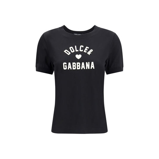 Black Cotton T-Shirt