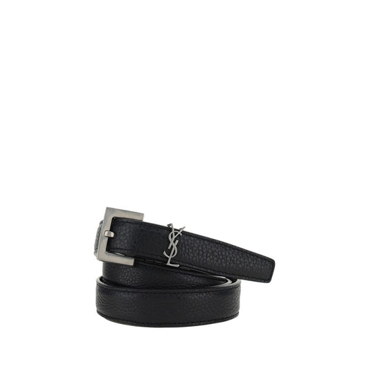 Black Calf Leather Bos Taurus Regular Belt