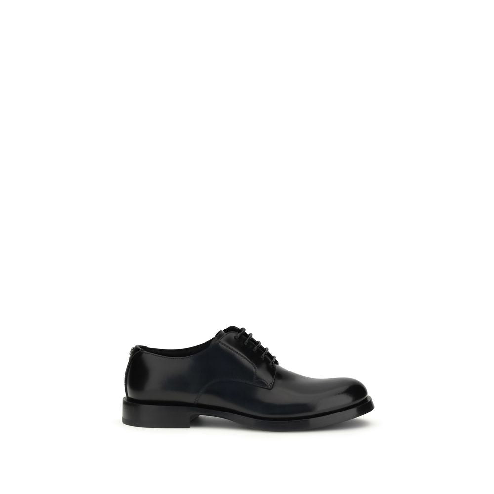 Black Calf Leather Bos Taurus Oxfords And Derbies