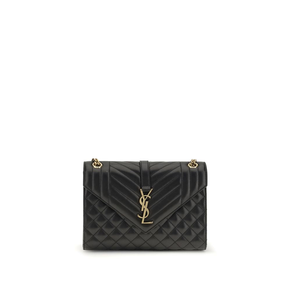 Black Calf Leather Bos Taurus Shoulder Bag