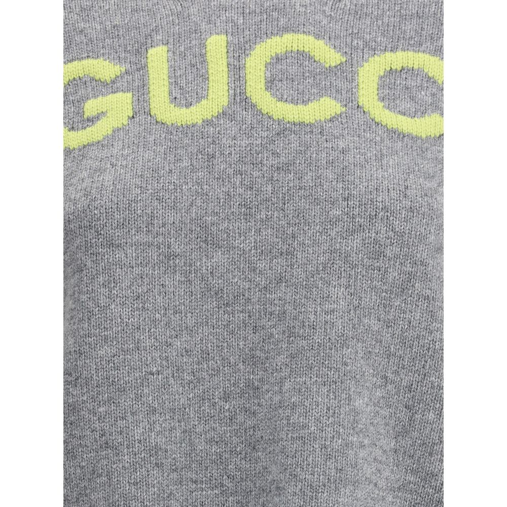 Gray Wool Sweatshirt