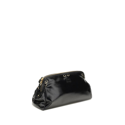 Black Calf Leather Bos Taurus Shoulder Bag
