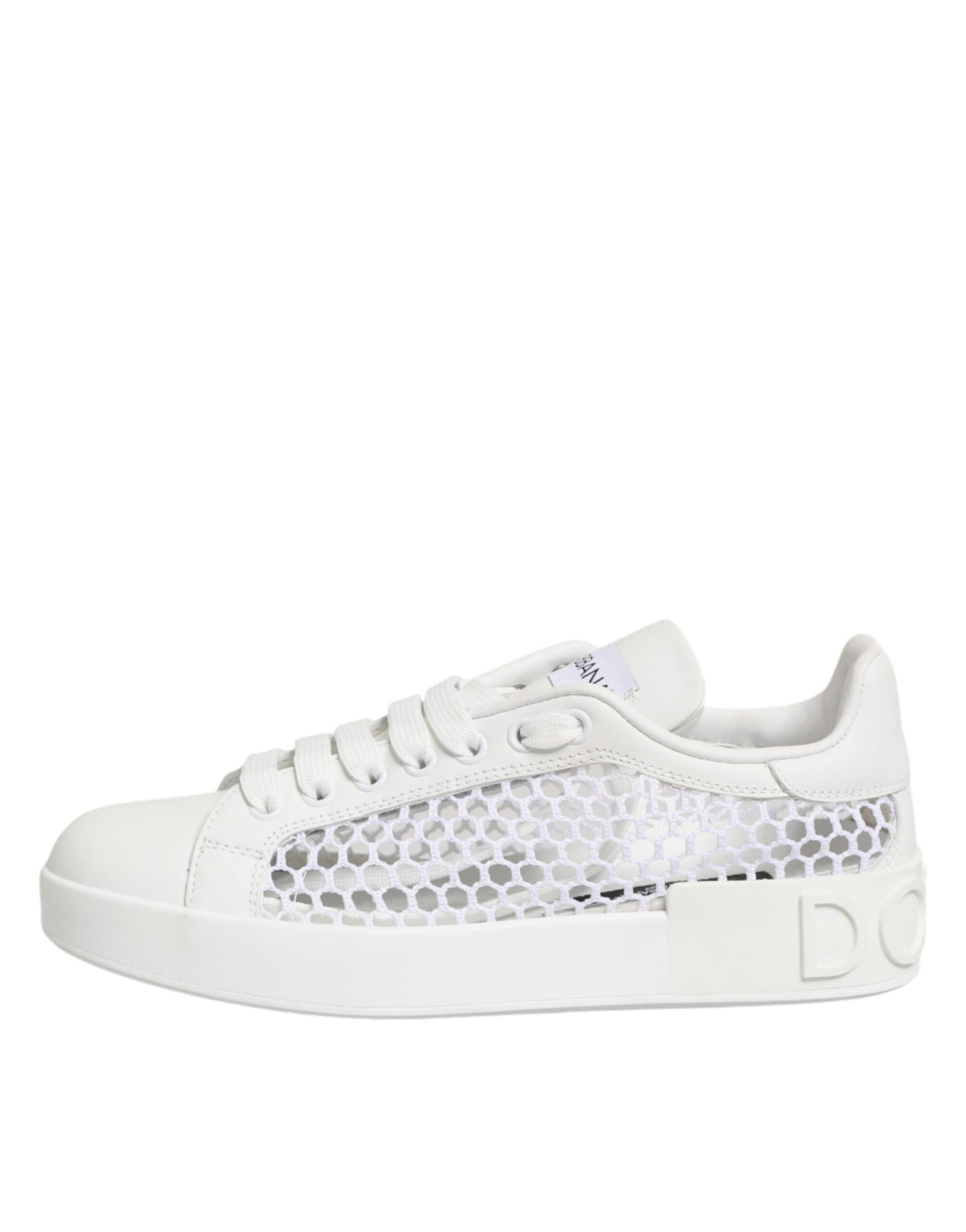White Mesh Inserts Low Top Sneakers Shoes
