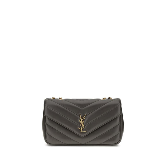 Gray Calf Leather Bos Taurus Shoulder Bag